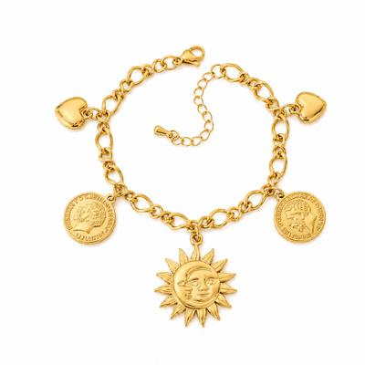 Bracelet Breloques Céleste