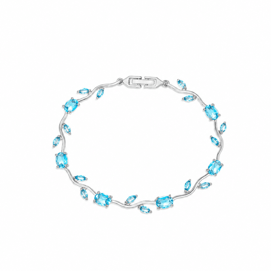 Bracelet Pétales Argent - Maison Ampère