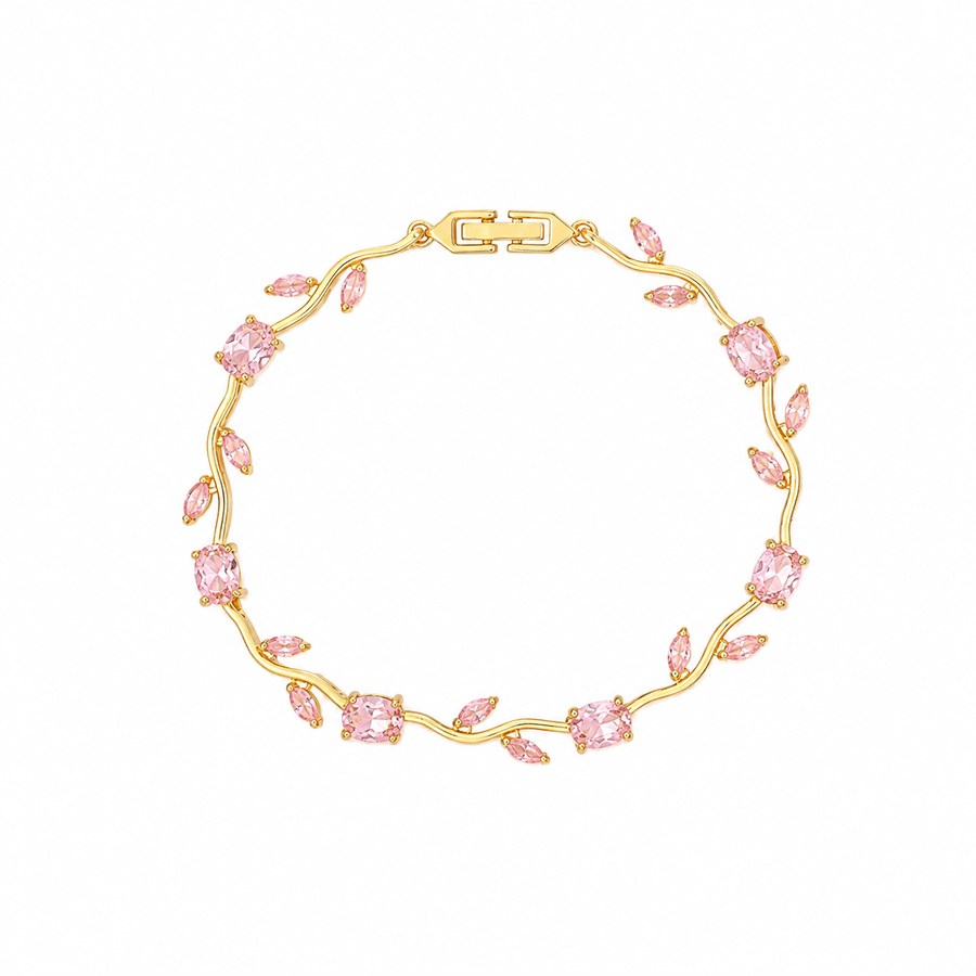 Bracelet Pétales Dorées - Maison Ampère