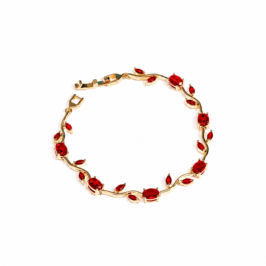 Bracelet Pétales Dorées - Maison Ampère