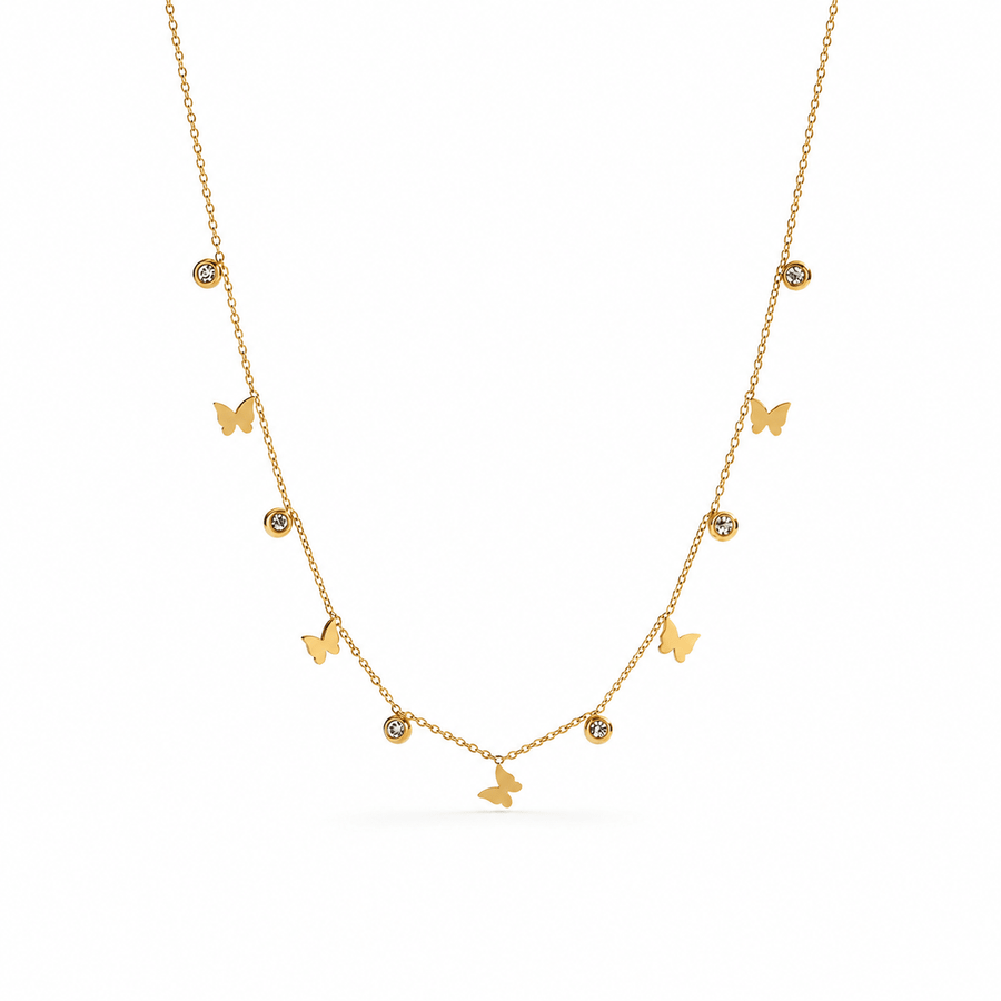 Collier Papillon - Maison Ampère