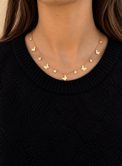 Collier Papillon