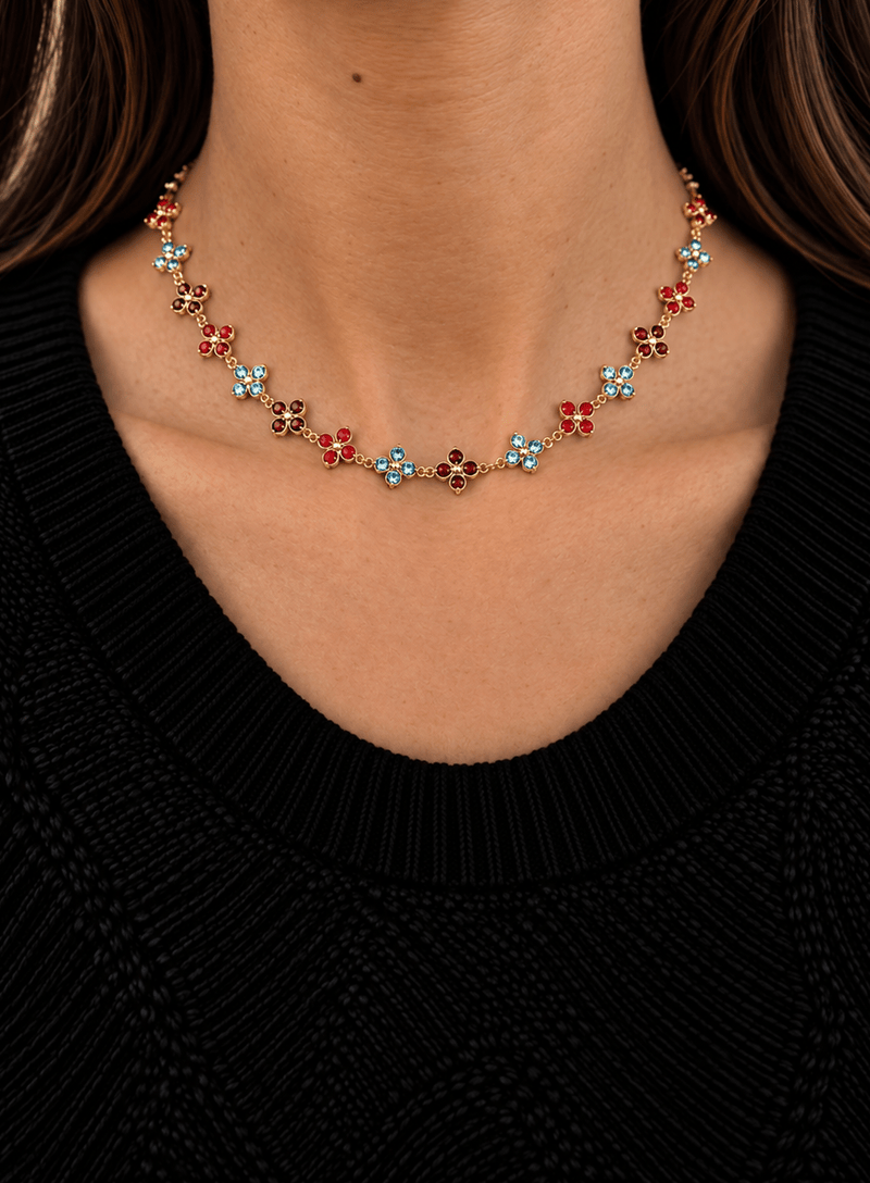 Collier Pétunia - Maison Ampère