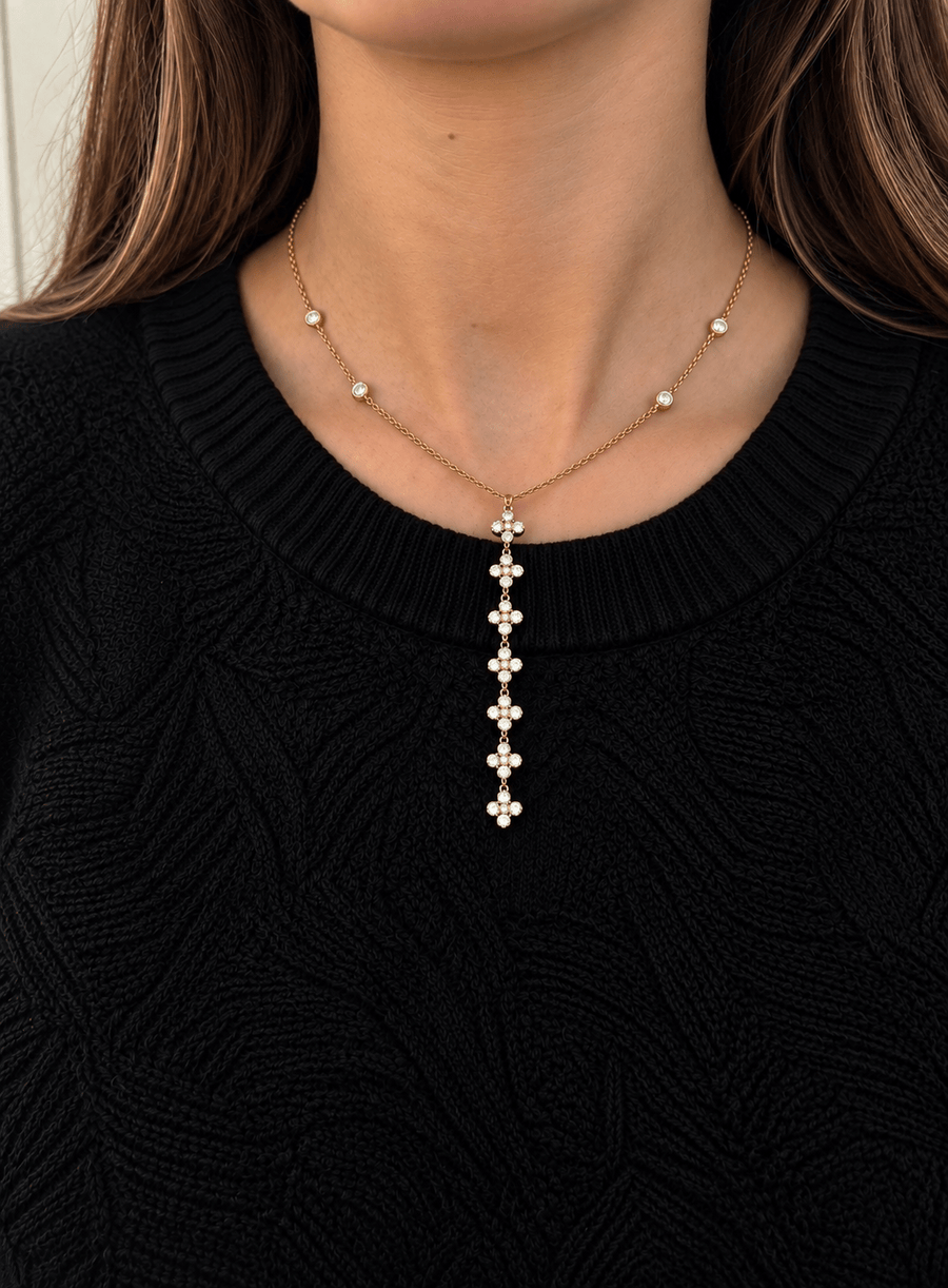 Collier Y Flora - Maison Ampère