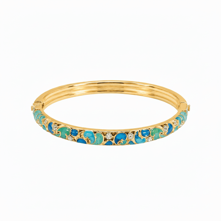Bracelet Jonc Corail